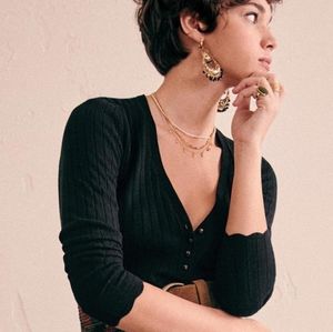 Sezane Lou Jumper (wool/cotton) Size S